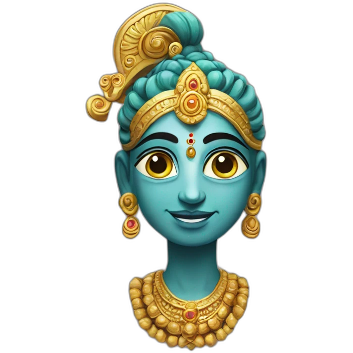 Shri Krishna's bhakt emoji