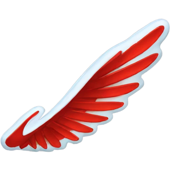 track spikes with wings emoji