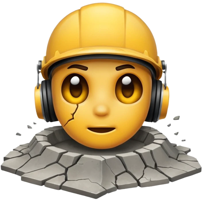 bulldoze descent  emoji