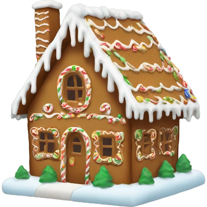 Gingerbread house  emoji