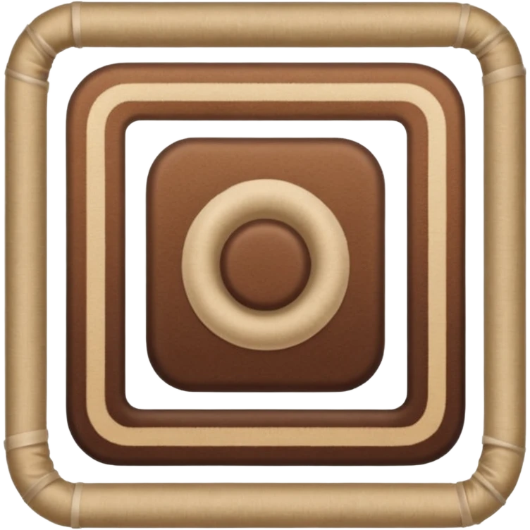 A rolled up floor carpet emoji