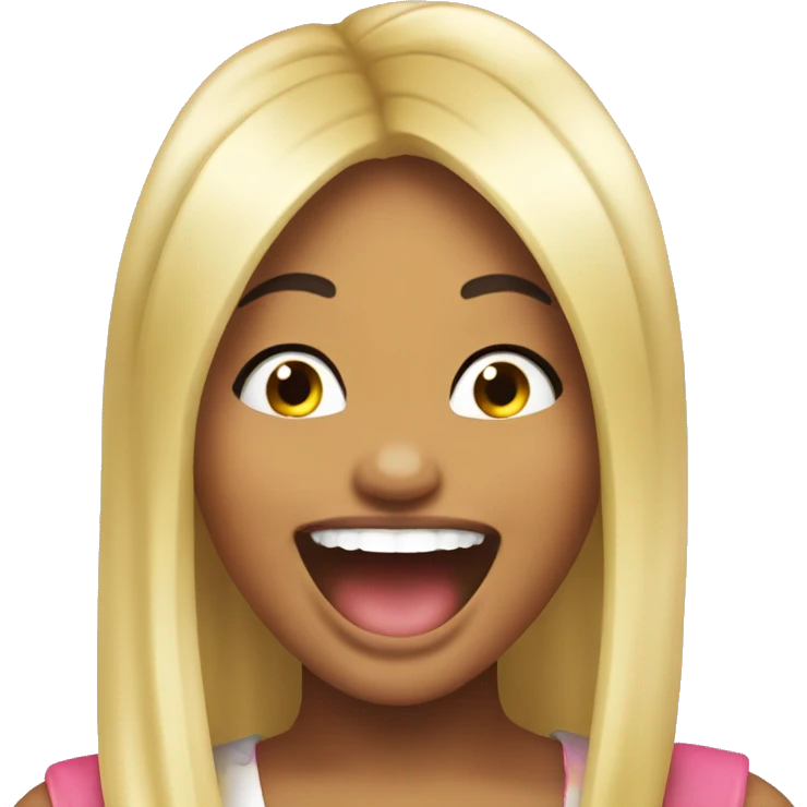 Nicki minaj laughing emoji