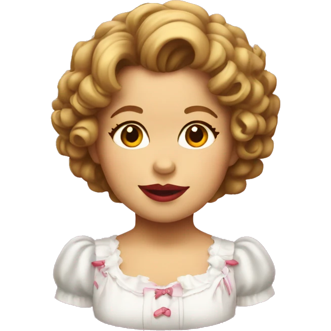 shirley temple  emoji
