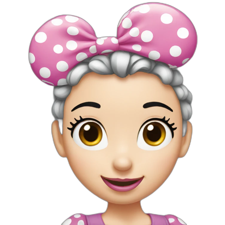 minnie mouse emoji