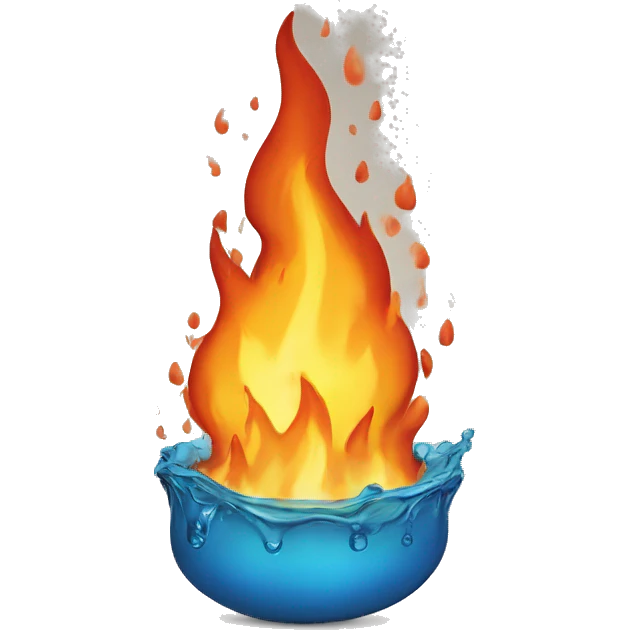 burning water emoji