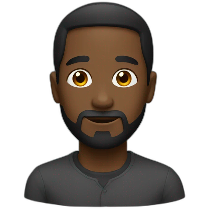 Black hitle emoji