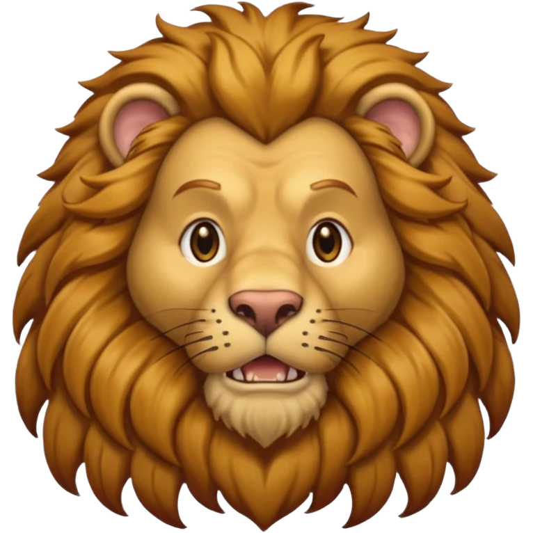 The Cowardly Lion from the Wizard of Oz emoji