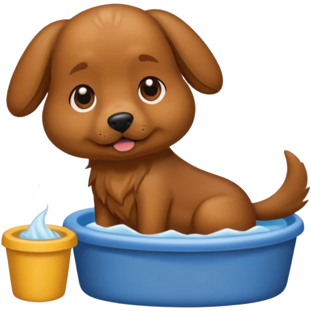 perro cagando Una popi emoji