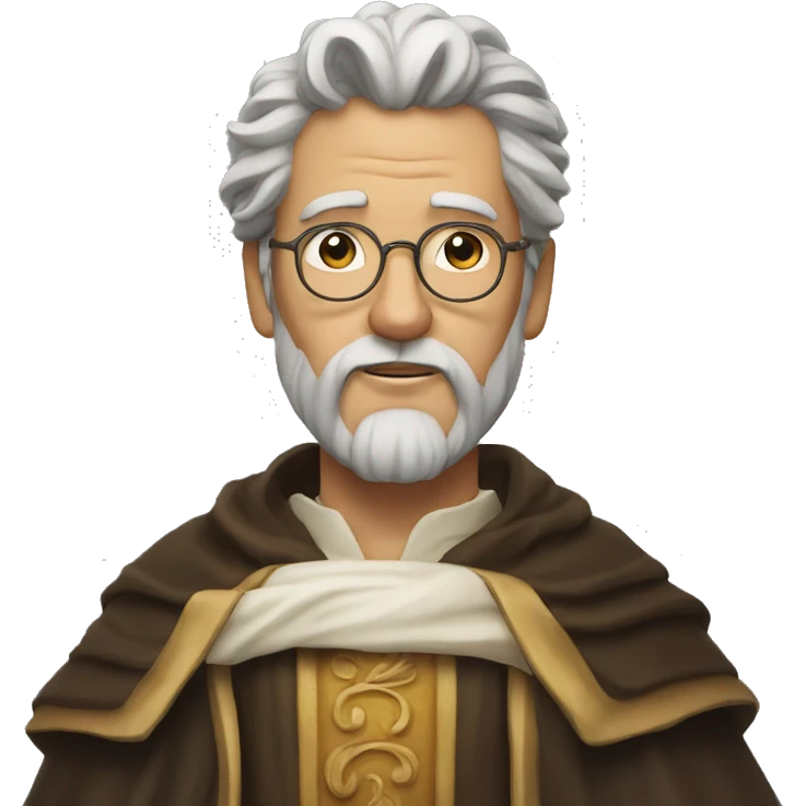 A Potter king sitted in attitude  emoji