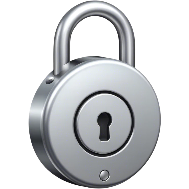 Lock emoji