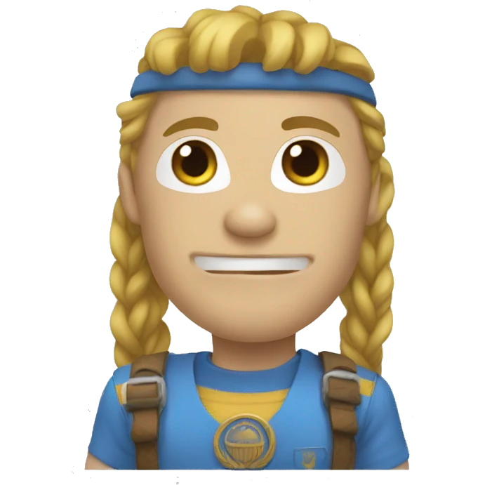 Un arqueólogo ogro emoji