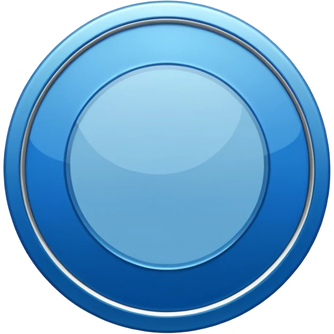 A blue scalloped circle with a verified thing emoji