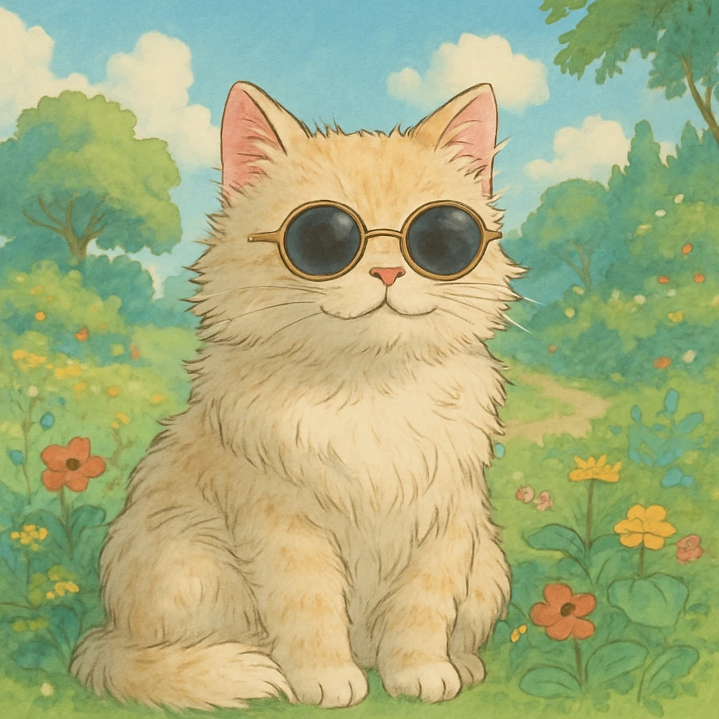 cat wearing sunglasses emoji