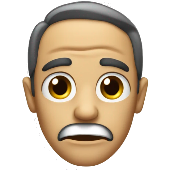 shaking head disapprovingly  emoji
