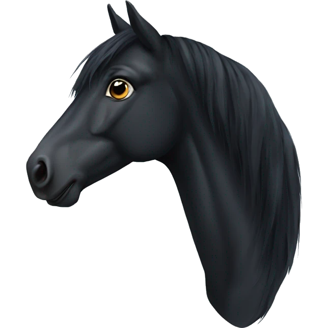 black horse emoji