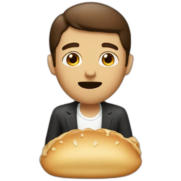 Men-eating-brown emoji