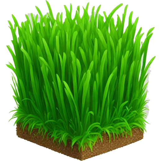 square of green grass emoji