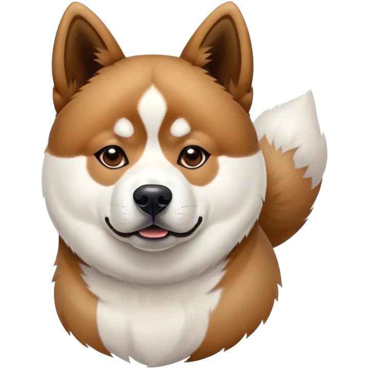 Akita inu and akita american dog  emoji