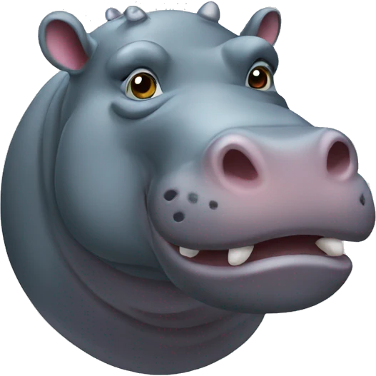 hippo simbol emoji