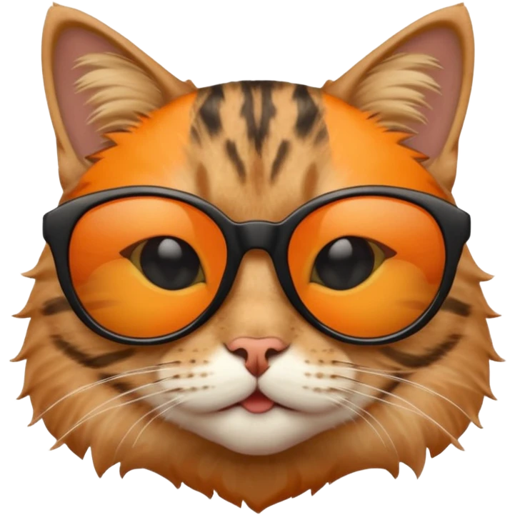 Cat wearing sunglasses emoji
