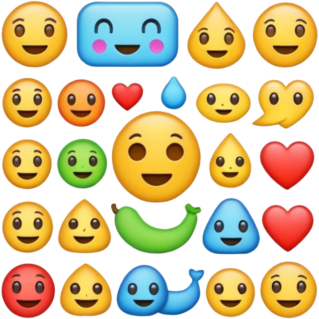 Izraditi set emojija emoji