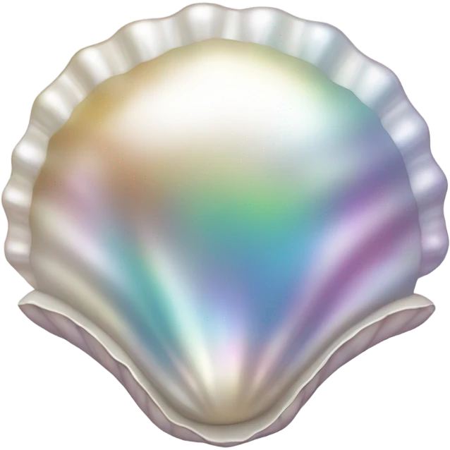 Pearl shell emoji
