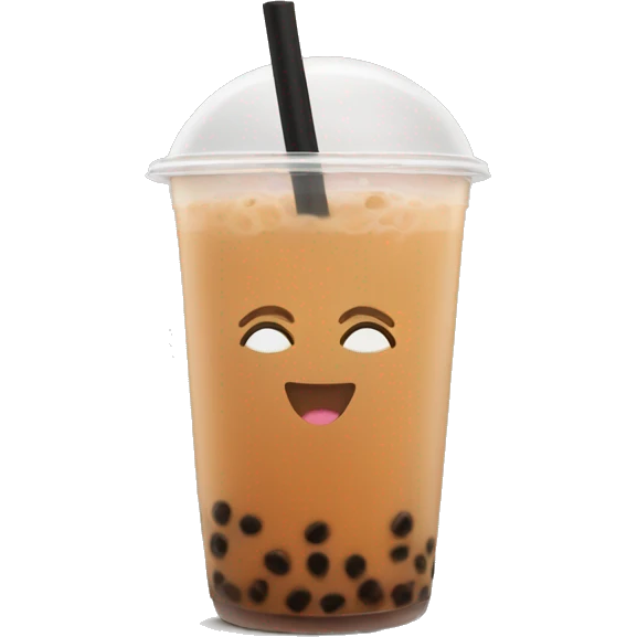 Thai boba tea  emoji
