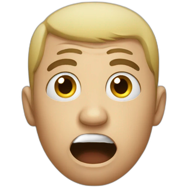 scared person emoji