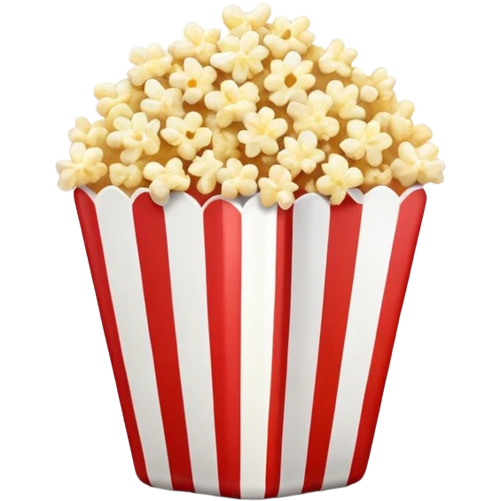 Smart food popcorn emoji