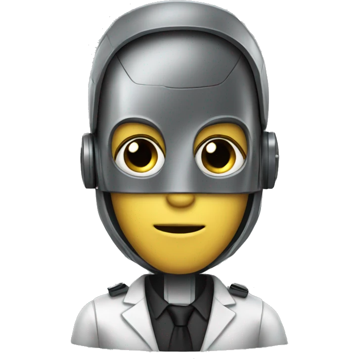 Agent robot emoji