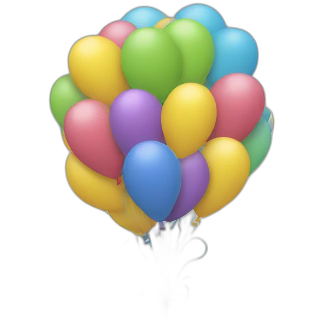 balloons emoji