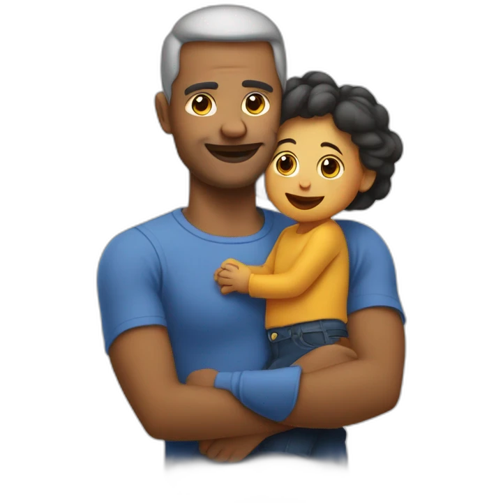 maman sur papa emoji
