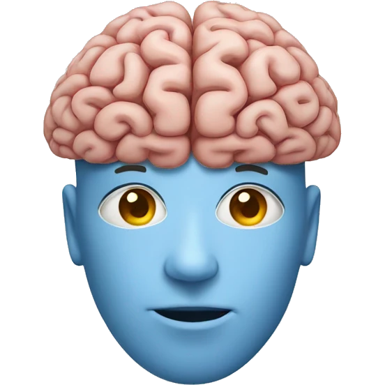 face with brain connecte emoji