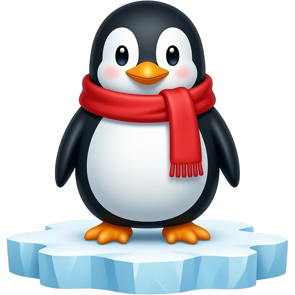 cartoon penguin emoji
