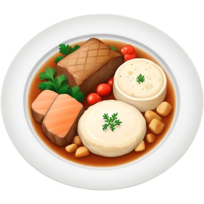 Norsk middagsrett emoji
