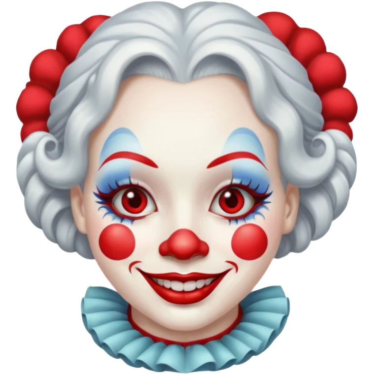 silver soraya clown emoji