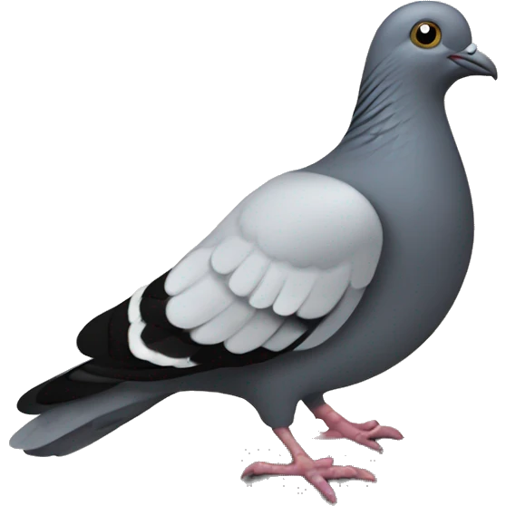 Pigeon and anvil emoji