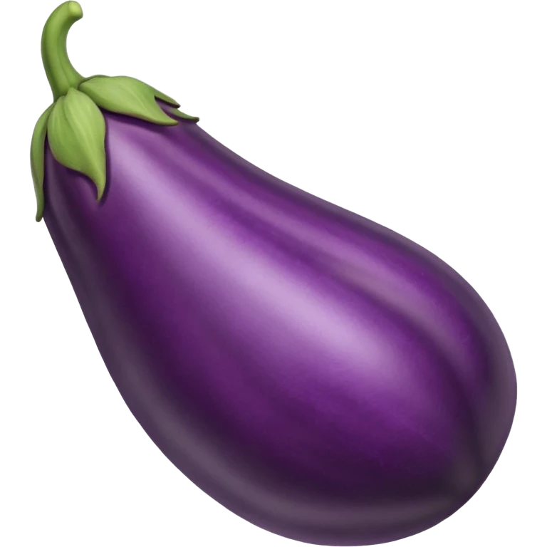 Veiny eggplant emoji