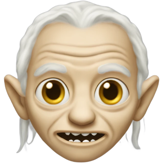 smeagol from lord of the rings emoji