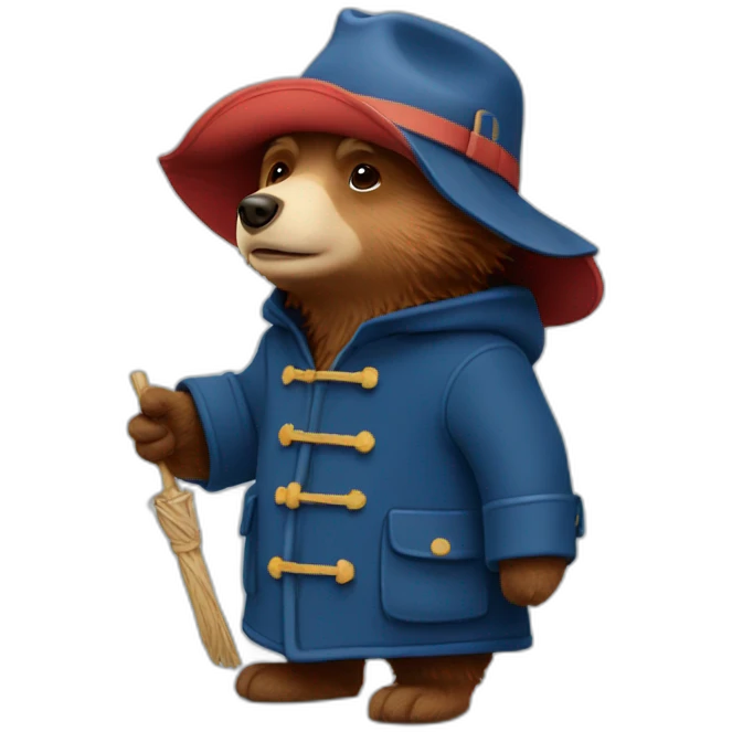 Paddington Bear emoji