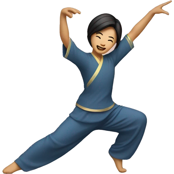 dancing asian emoji