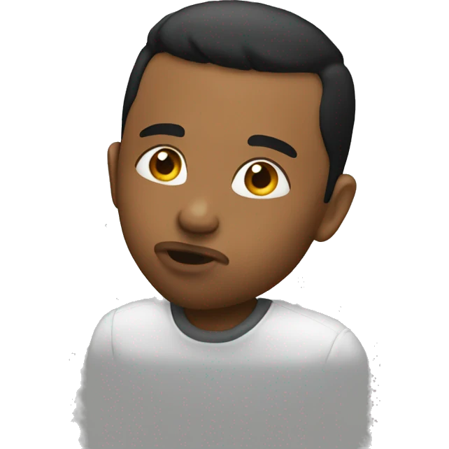 Me kissing emoji