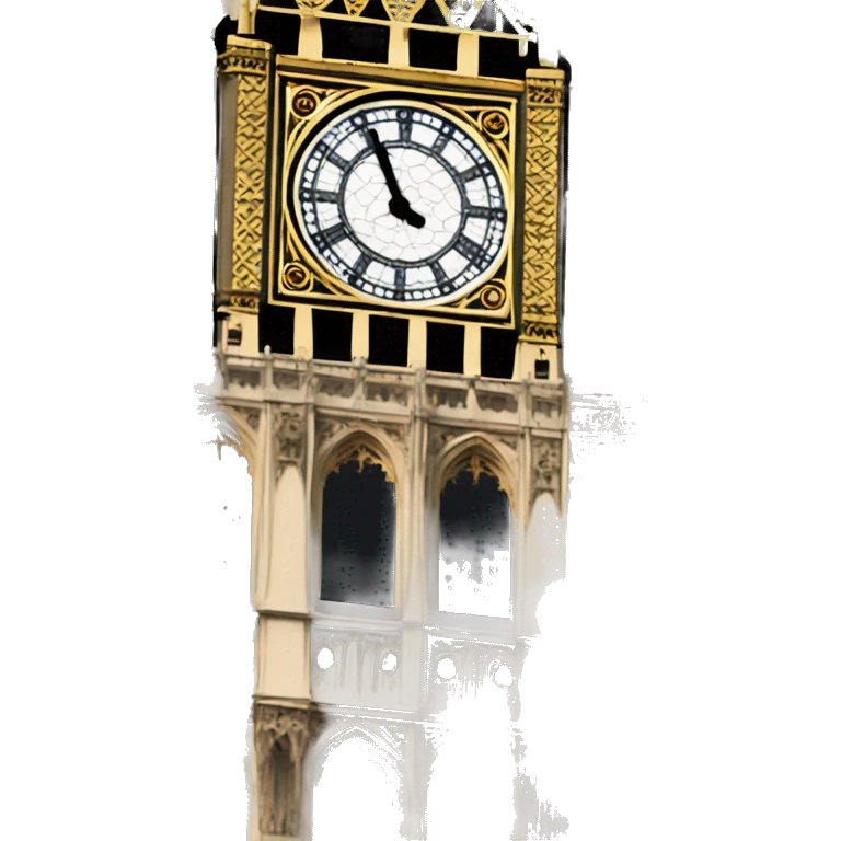 big ben london emoji