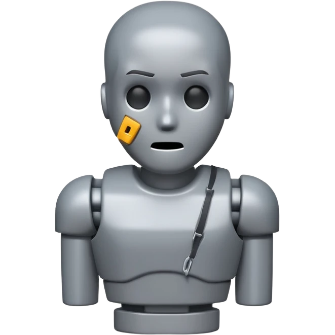 Crash dummy emoji