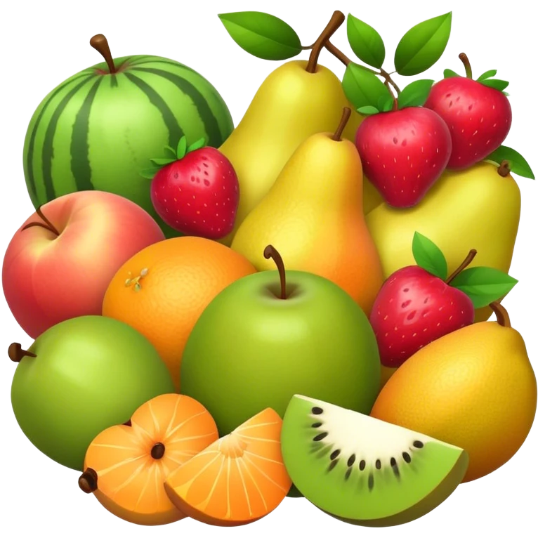 fresh fruit emoji