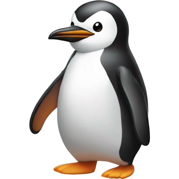sweat penguin emoji