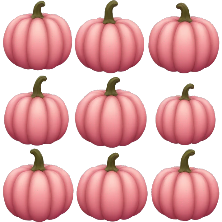 pink pumpkins emoji