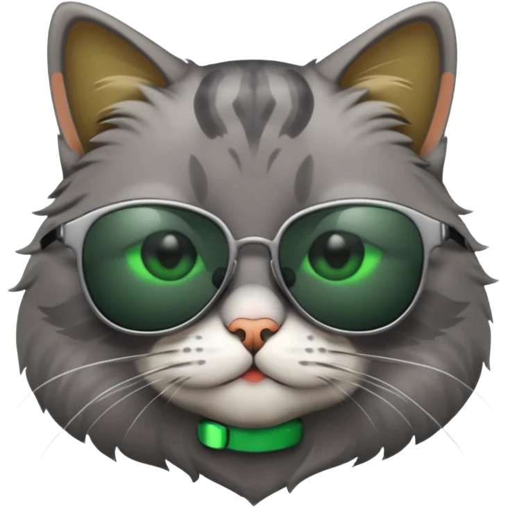 Cat wearing sunglasses emoji