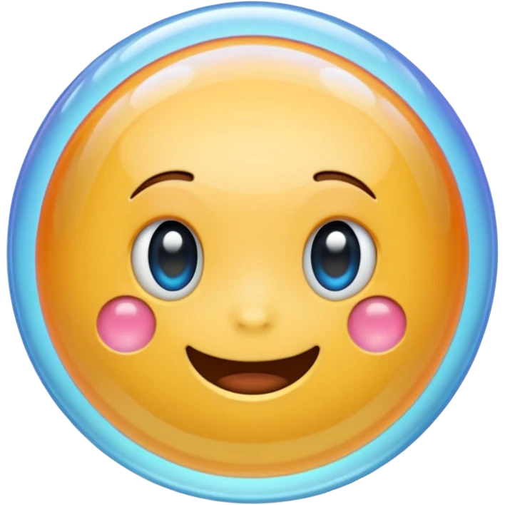 Bulle de parole avec emoji