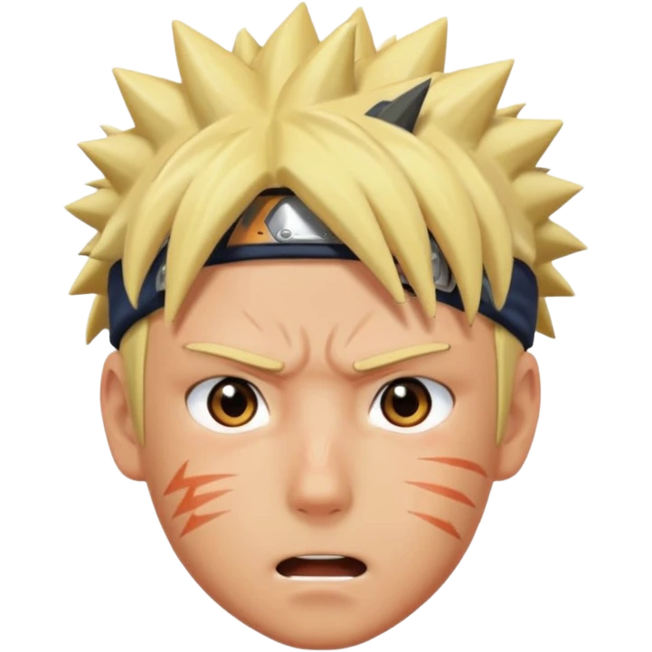 Naruto different reactions emoji